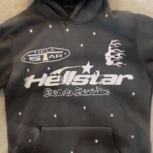 Gray Hellstar Hoodie